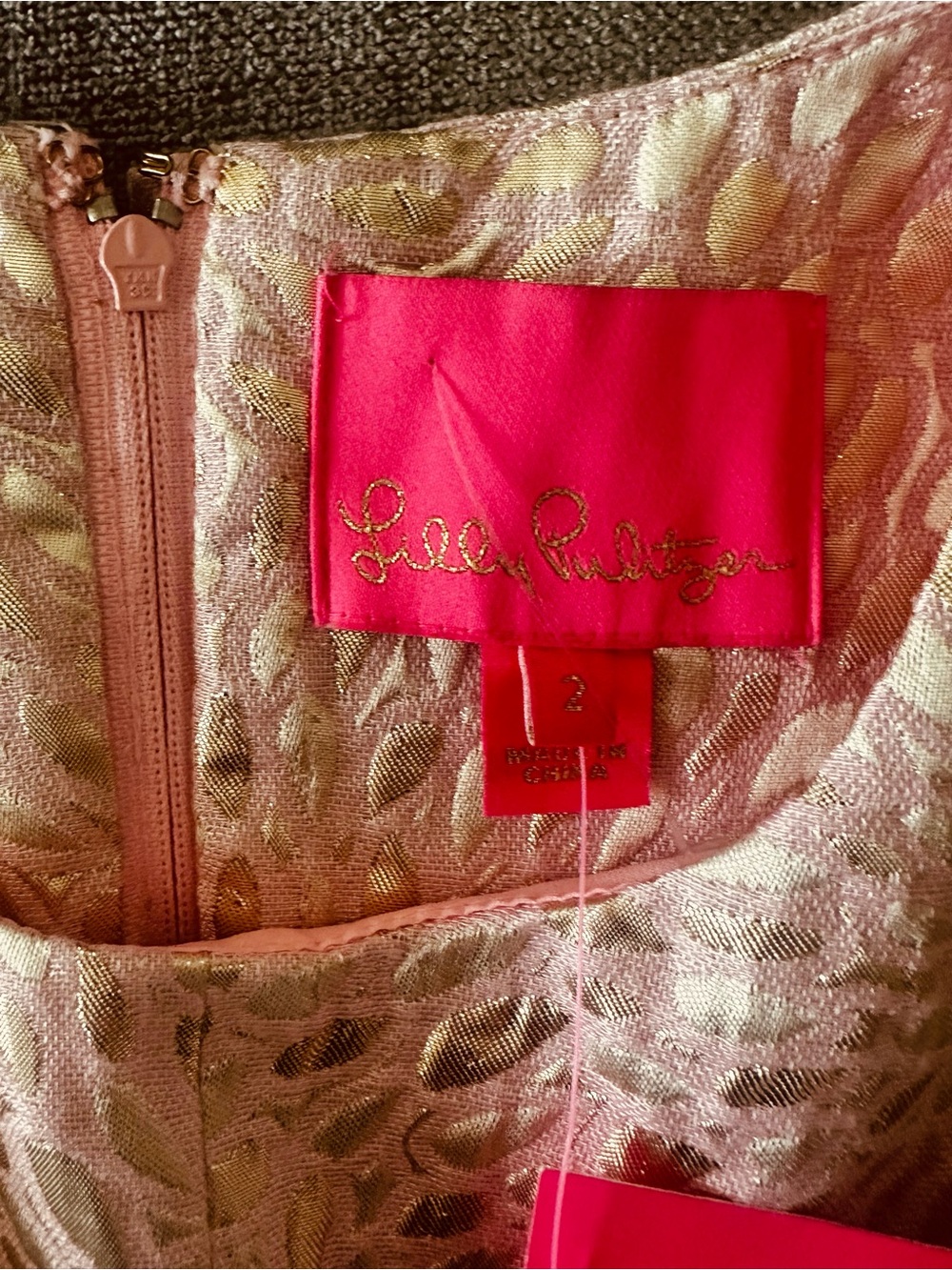 NWT Lilly Pulitzer Abree Peplum Dress – Size 2 - Picture 5 of 6